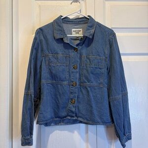 Velvet Heart Denim Light Weight Long Sleeve Denim Jacket - Size Medium